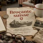 Brocante suisse ce week end : affiche, carnet horaires et étals