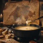 Gastronomie suisse : fondue fumante et raclette, pain et rösti