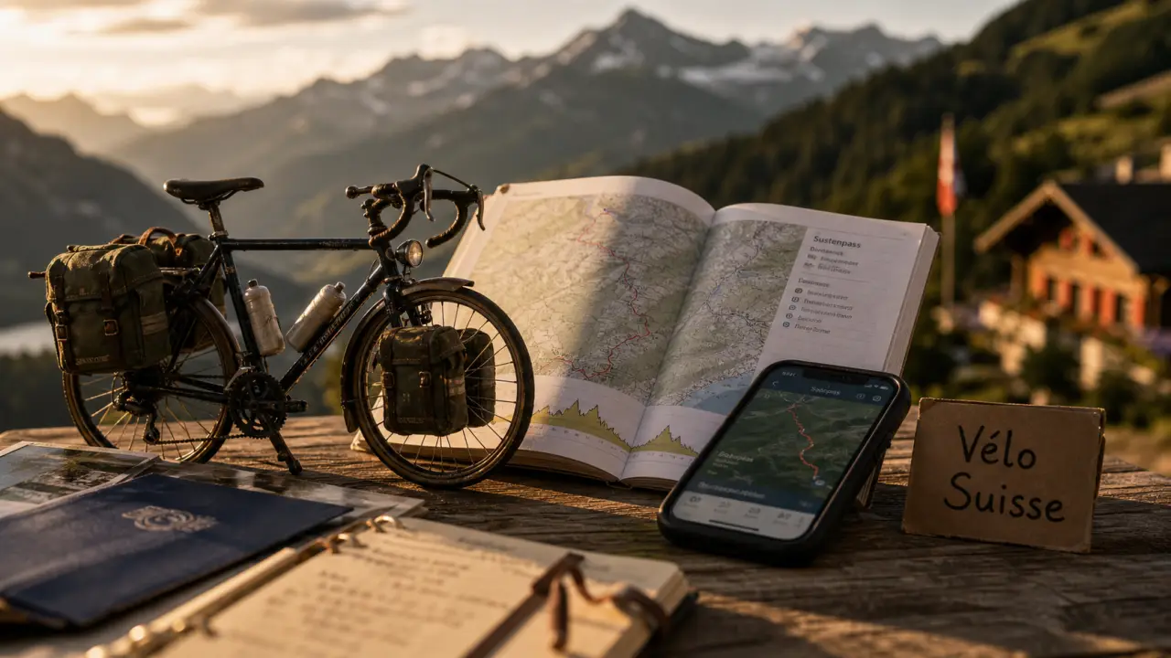 Voyage velo suisse : vélo et carte des véloroutes suisses
