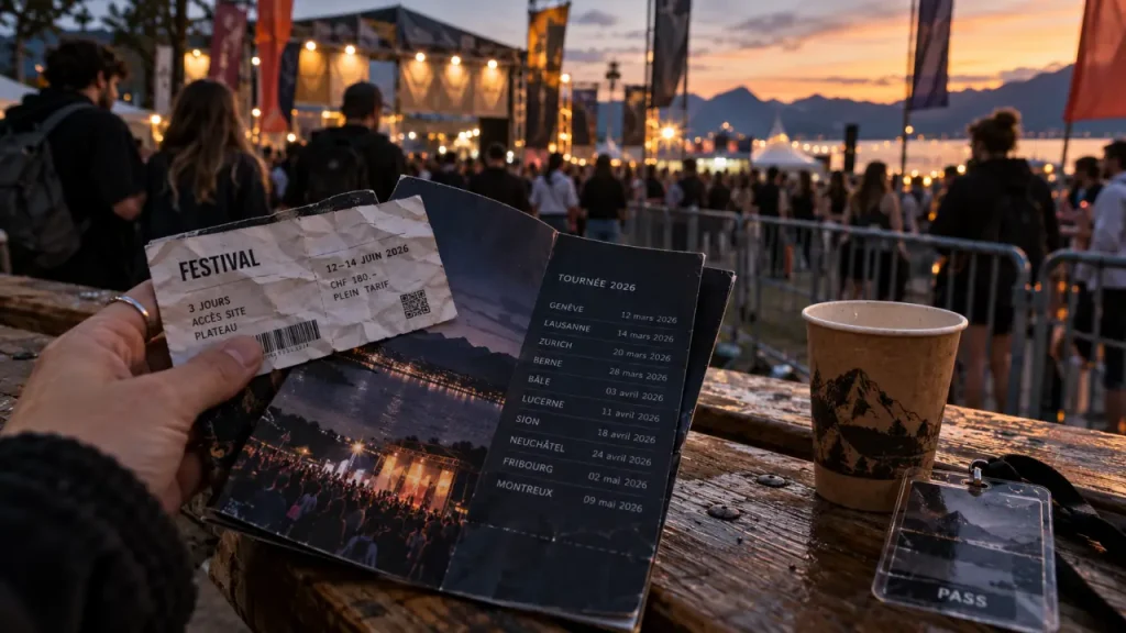 Quel festival en Suisse choisir ? Dates, styles et escapades au bord des lacs
