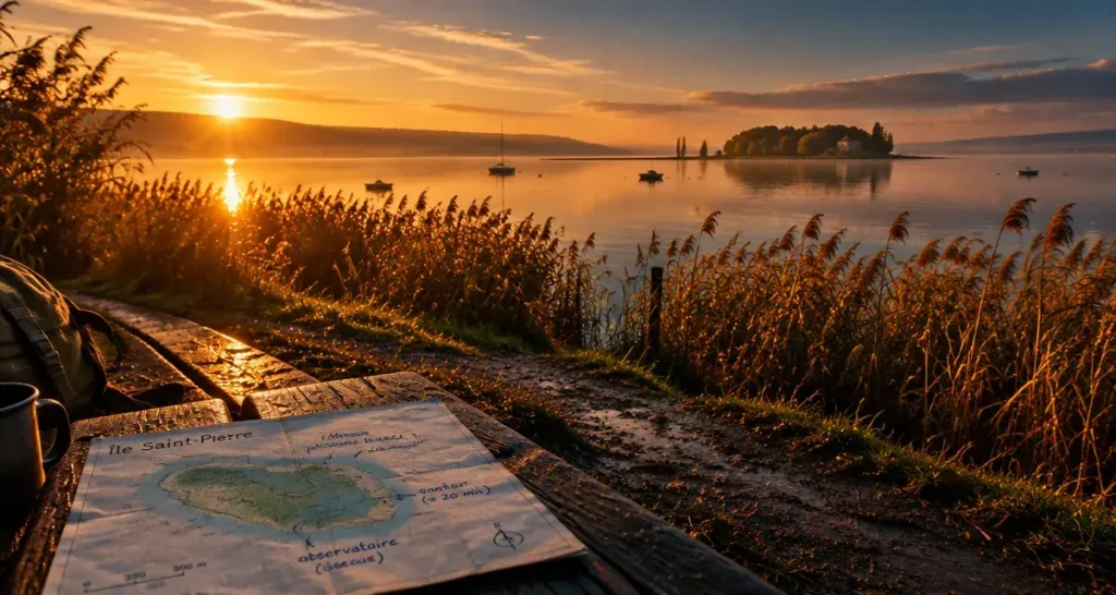 Lac de Bienne en Suisse : une rive viticole, une île sauvage et trois lacs à découvrir