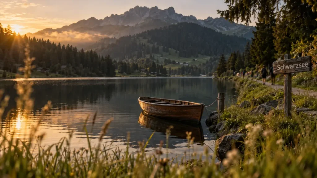 Lac Noir suisse : un lac de montagne à découvrir en 4 saisons